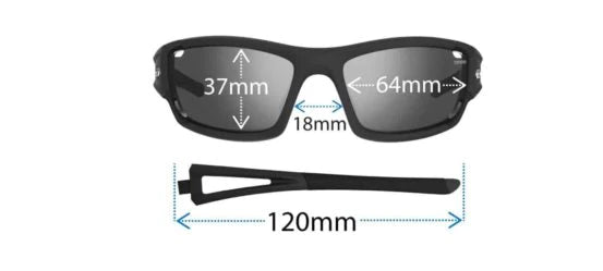 Tifosi Dolomite Unisex Sunglasses - Durban Runner One Size / Matte Black