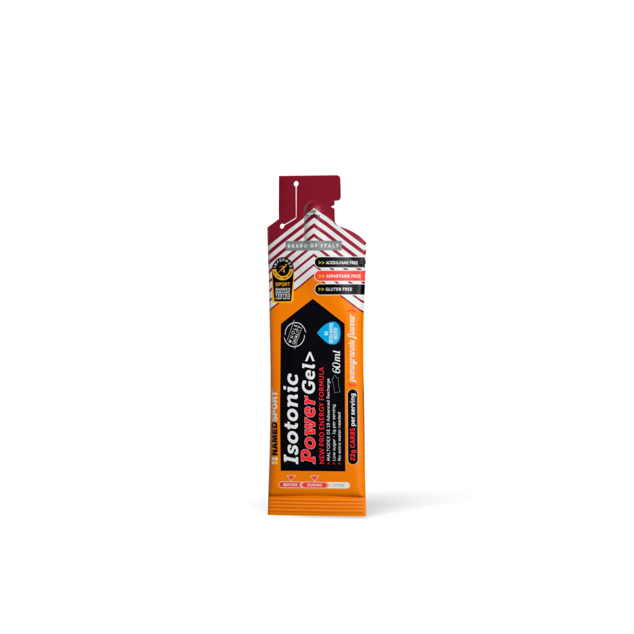 Named Isotonic Power Gel - Durban Runner N/A / pomegranate