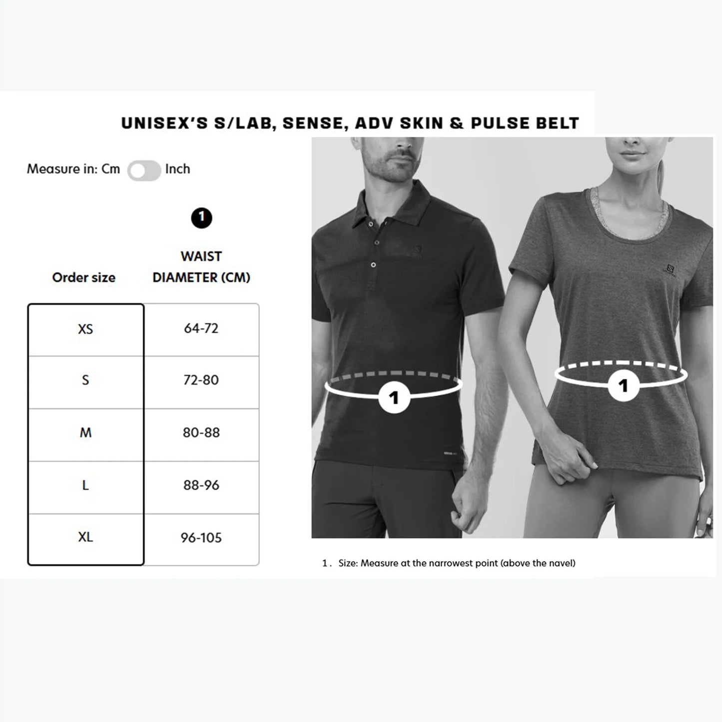 Salomon Pulse Belt Unisex - Durban Runner XS / Black