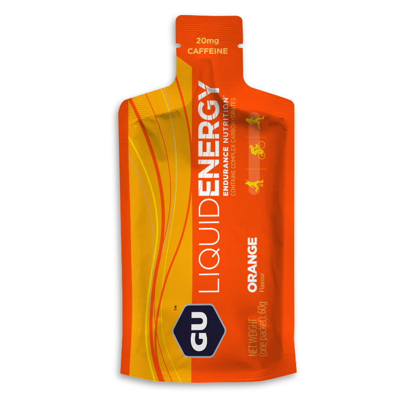 Gu Liquid Energy Gel - Durban Runner 60G / Orange