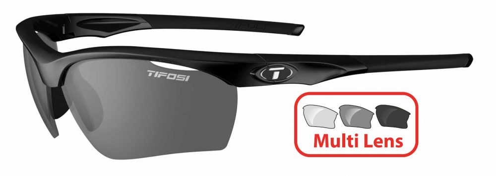 Tifosi Vero Unisex Sunglasses - Durban Runner One Size / Gloss Black