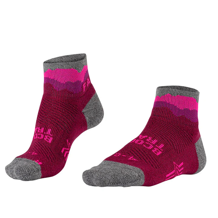 Falke Bcool Trail Hiking Socks - Durban Runner 4 TO 7 / Wild Berry