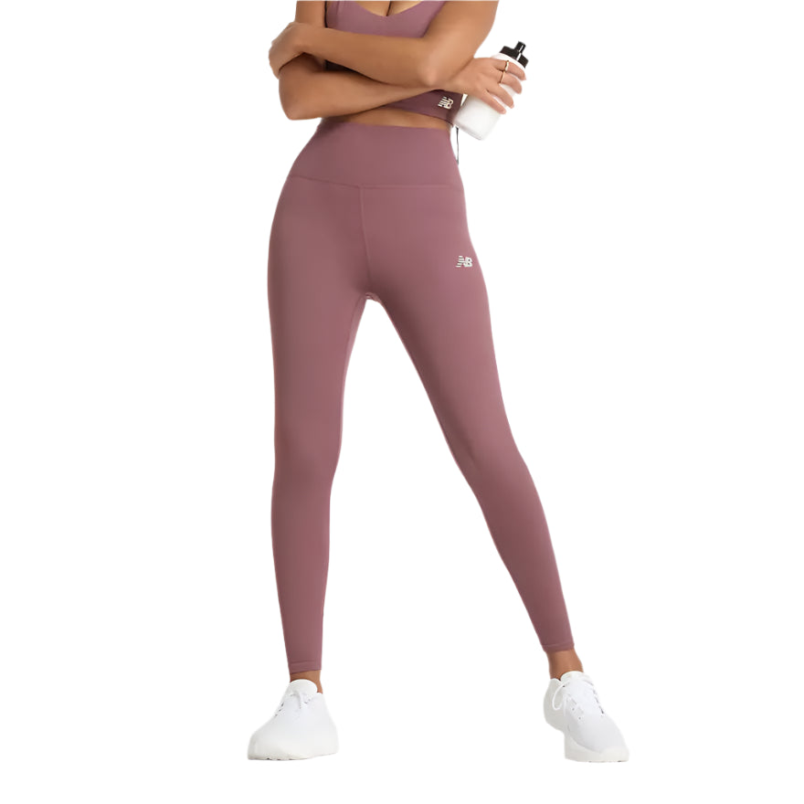 New Balance Ladies Leggings - Durban Runner XS / DARK MAUVE