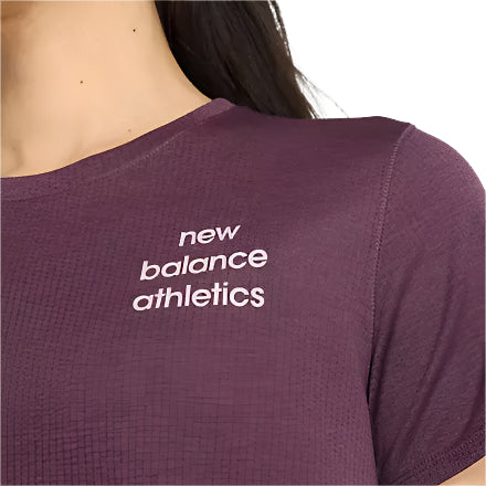 New Balance Athletics Graphic T-Shirt Women - Durban Runner XS / Purple