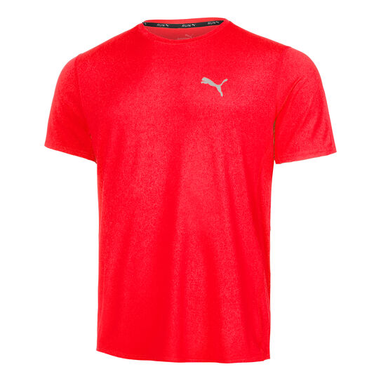 Puma Run Cloudspun Short Sleeve Tee Male - Durban Runner S / Red