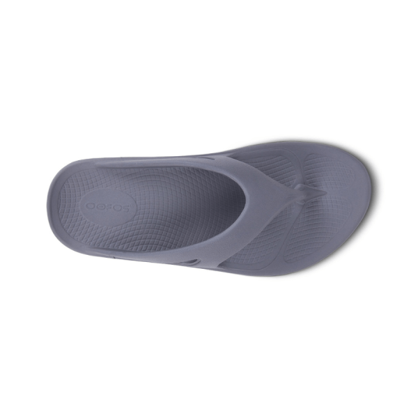 Oofos Original Thong Unisex Recovery Sandals - Durban Runner UK M3/W4 EUR37 / SLATE