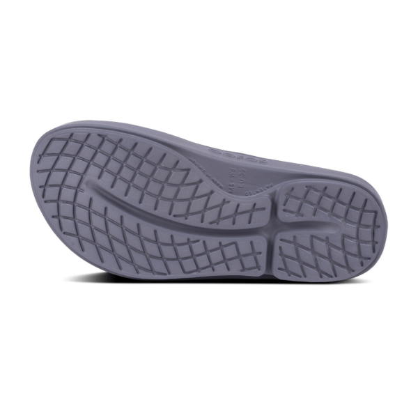 Oofos Original Thong Unisex Recovery Sandals - Durban Runner UK M3/W4 EUR37 / SLATE