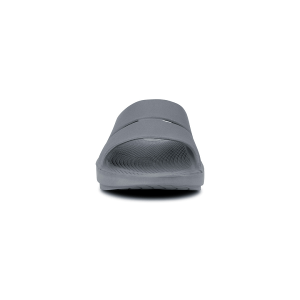 Oofos SLIDE Unisex Recovery Sandals - Durban Runner UK M10/W11 EUR44 / SLATE