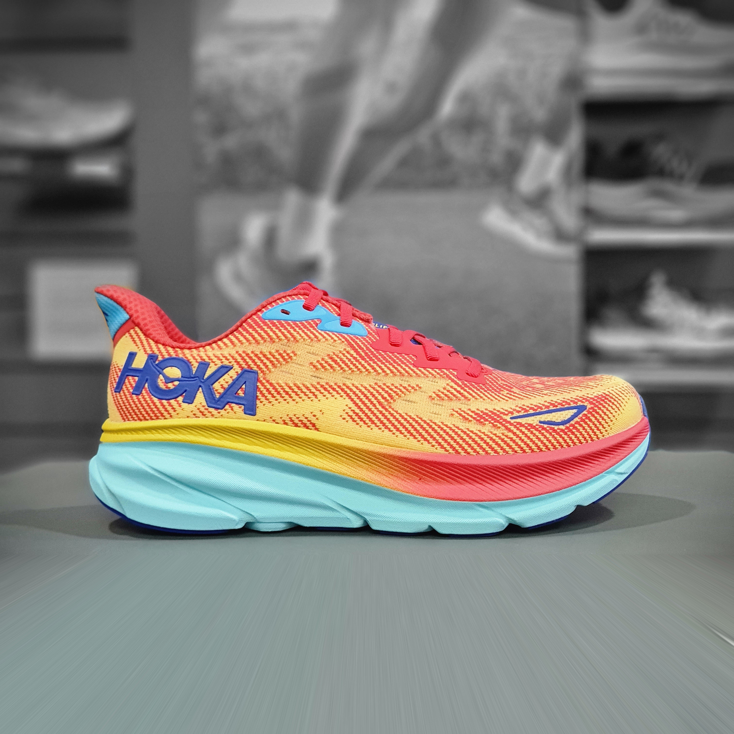 Hoka Clifton 9 Mens - Durban Runner 8 / Crscl