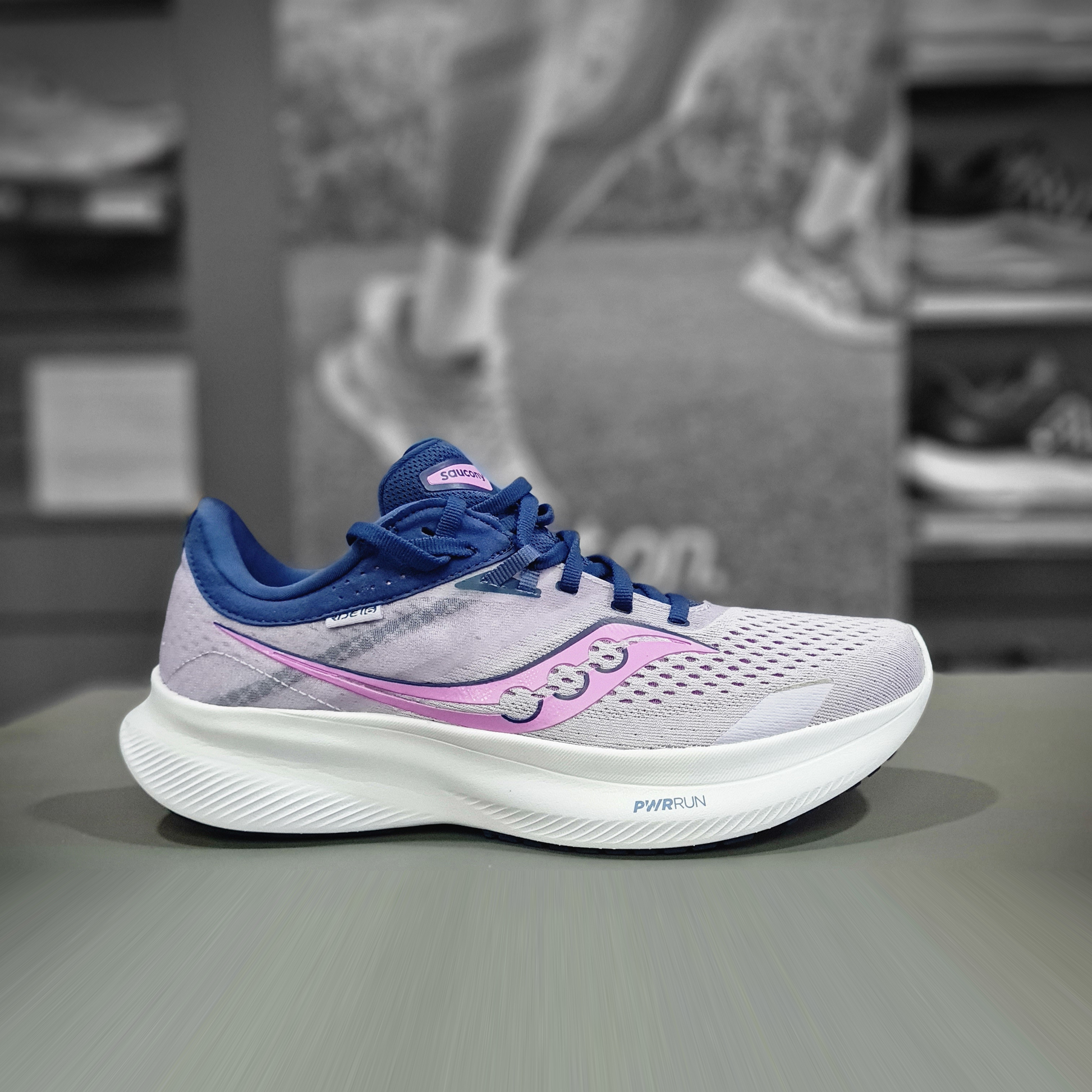 Saucony Ride 16 Womens - Durban Runner 5 / Mouve/Indigo