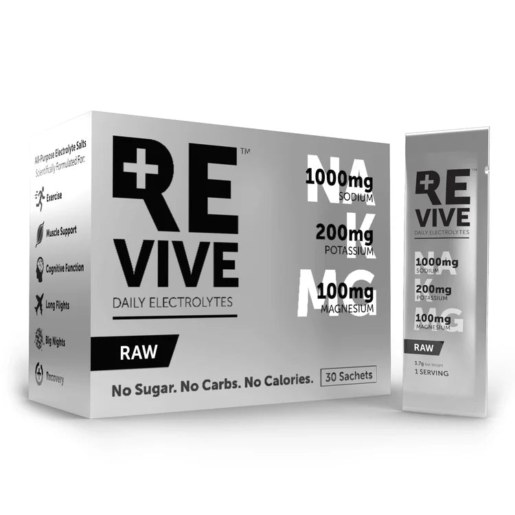 Daily Electrolytes RAW unflavoured - Durban Runner BOX OF 30 / Neutral