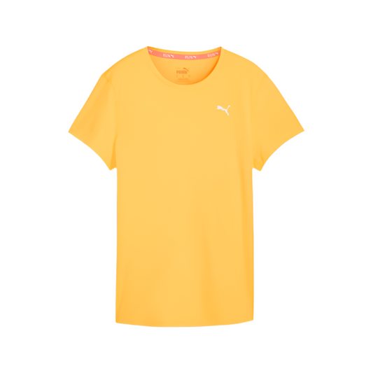 Puma Run Favorites Velocity Tee Female - Durban Runner S / Orange
