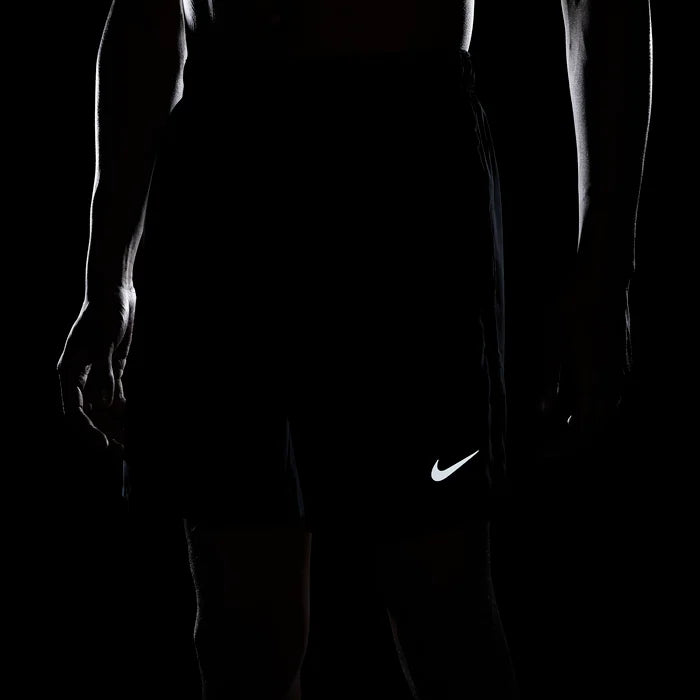 Nike Challenger Men's Dri-FIT Unlined Running Shorts - Durban Runner S / Black/Black/Black/Reflective Silv