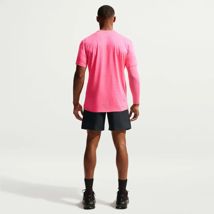 Nike Miler Mens Dri-FIT 7" Unlined Running Shorts - Durban Runner BLACK/BLACK/REFLECTIVE SILV / S