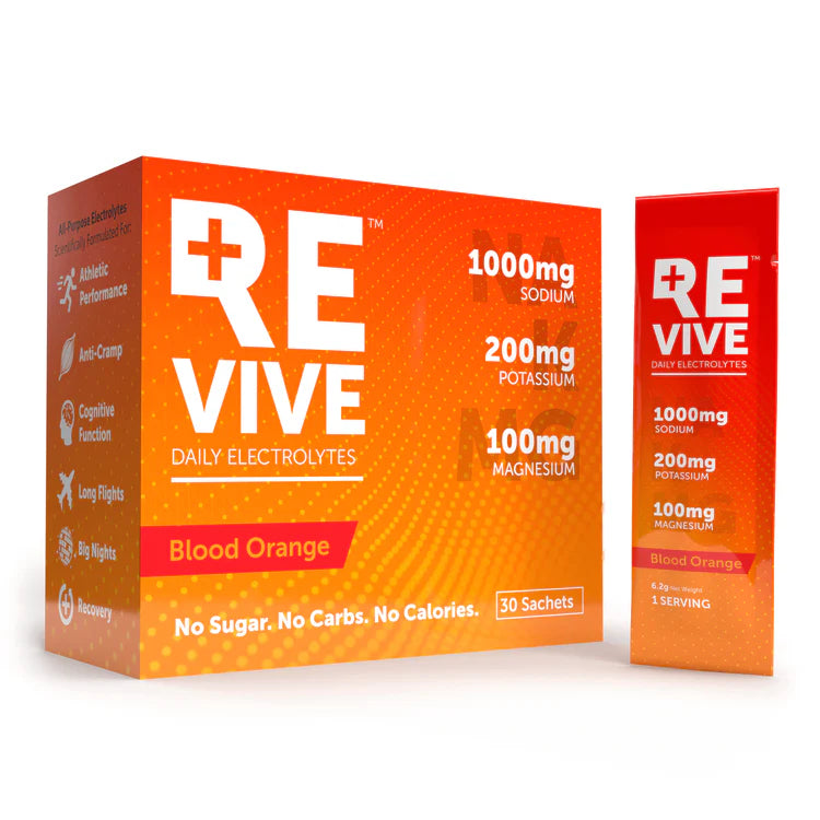 Revive Electrolytes Blood Orange 30's - Durban Runner BOX OF 30 / Blood Orange