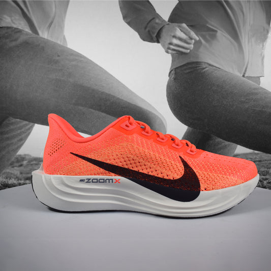 Nike Pegasus Plus Women's Road Running Shoes - Durban Runner 5 / Hot Lava/Dark Raisin-Orange Pulse