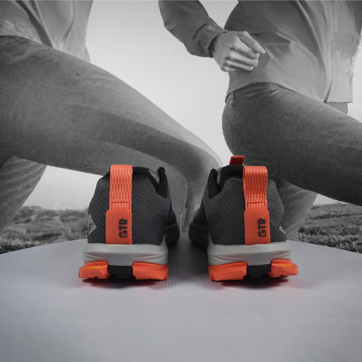 Altra Women's Lone Peak 9+ Trail Running Shoes - Durban Runner 4 / GRAY/ORANGE