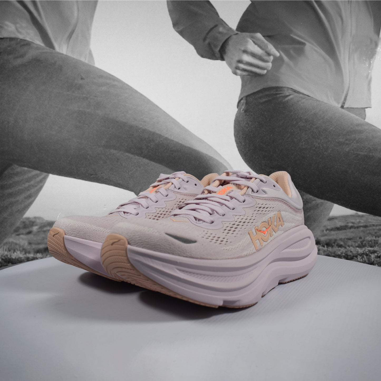 Hoka Bondi 9 Womens Running Shoes - Durban Runner 4 / LRMT