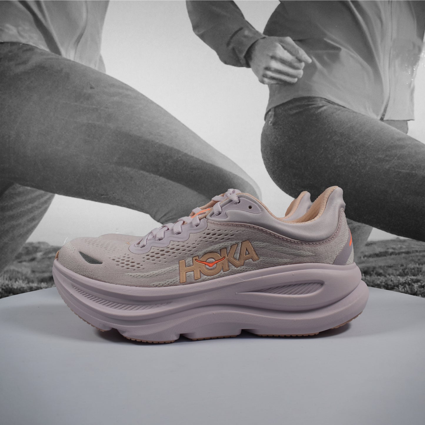 Hoka Bondi 9 Womens Running Shoes - Durban Runner 4 / LRMT
