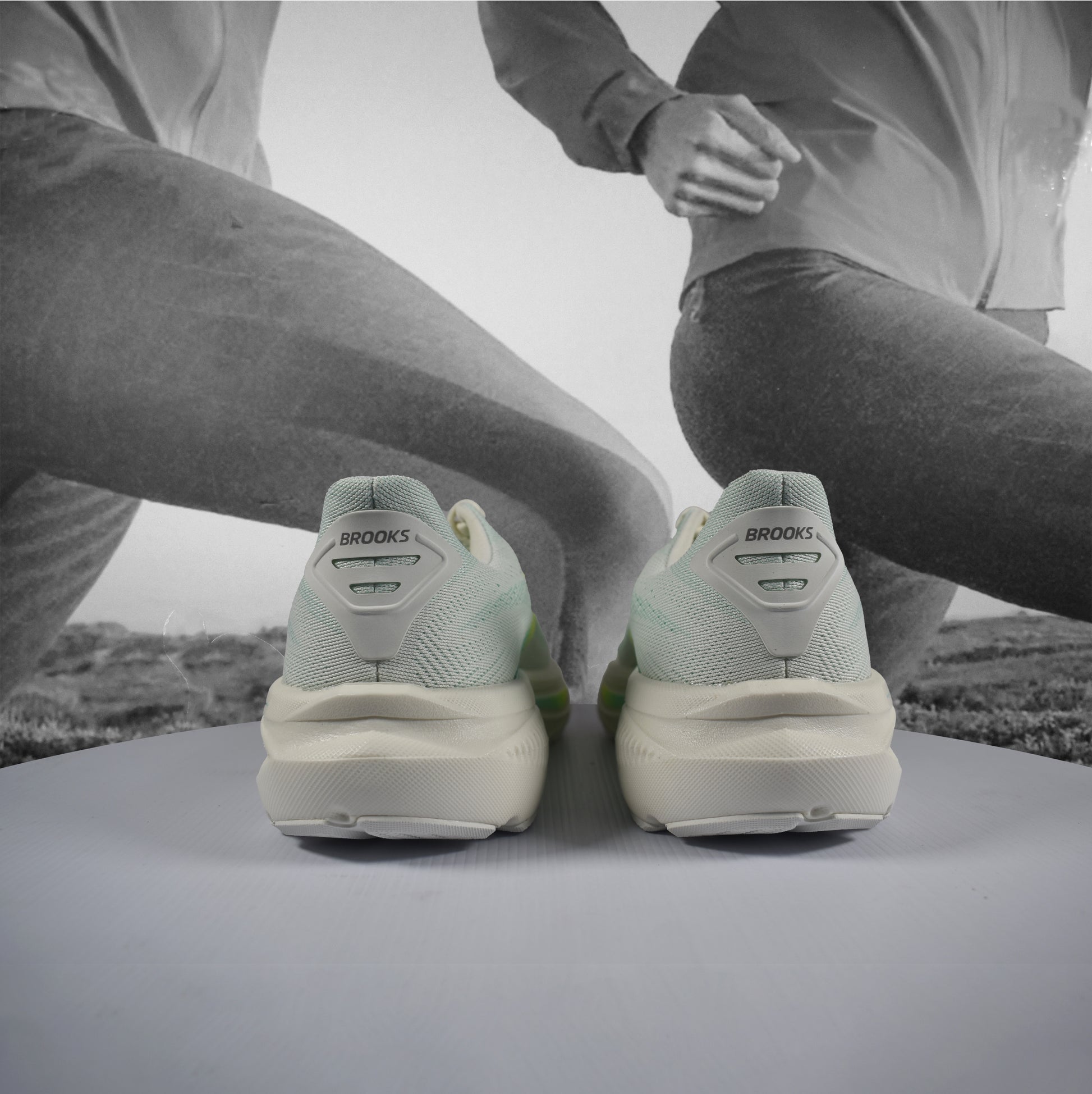 Brooks Ghost 17 Womens - Durban Runner 4.5 / Bluewash/Nightlife/Yucca