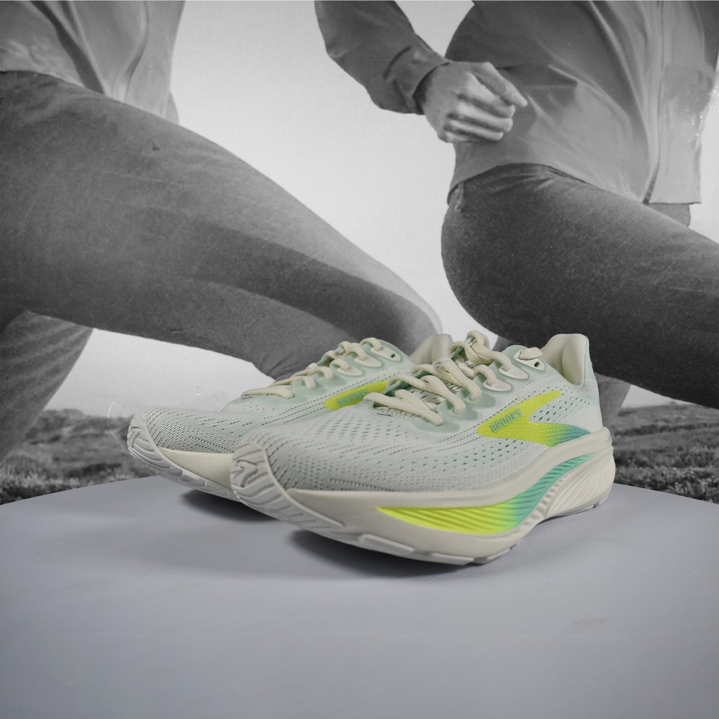 Brooks Ghost 17 Womens - Durban Runner 4.5 / Bluewash/Nightlife/Yucca