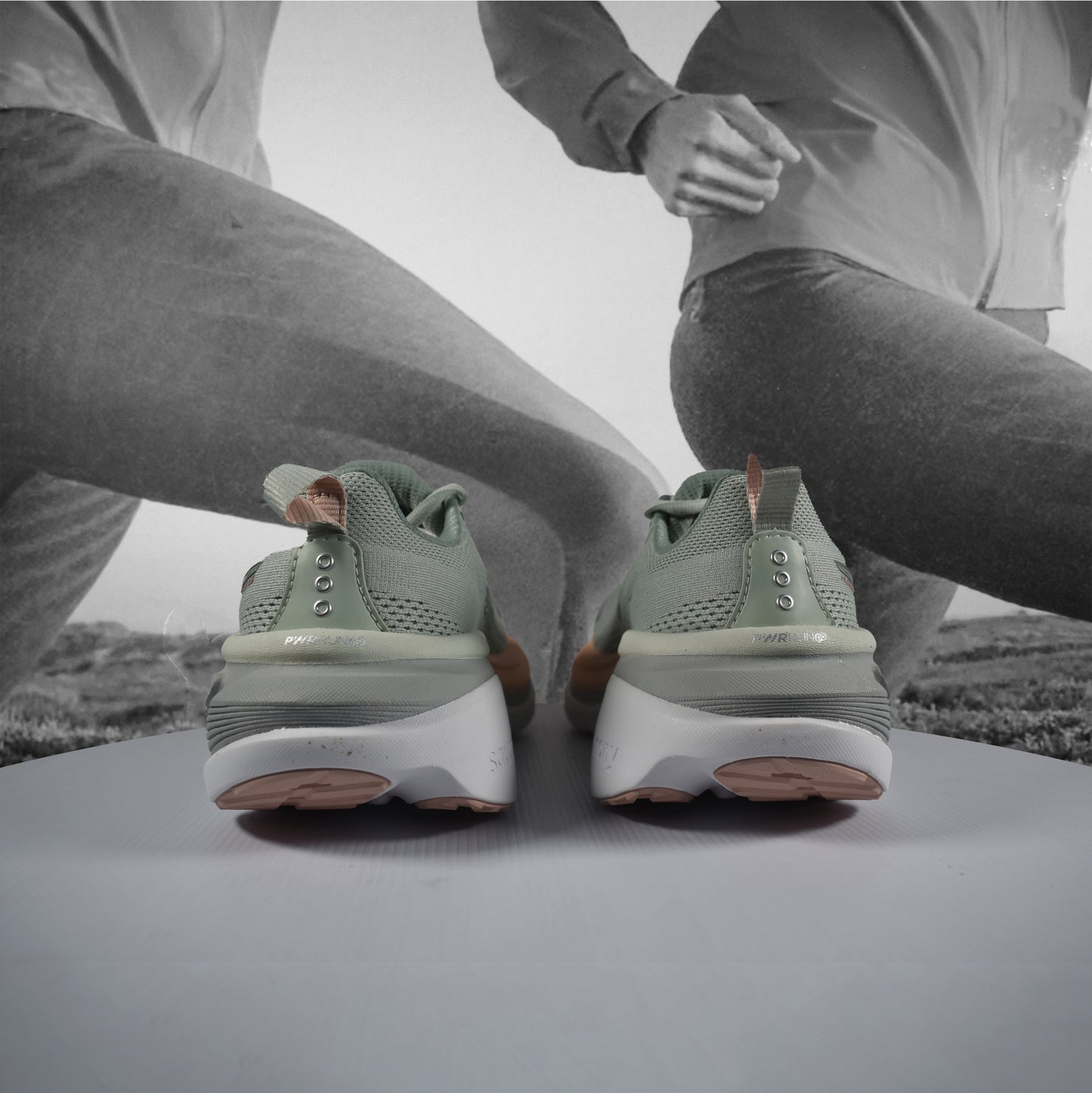 Saucony HURRICANE 25 Womens Running Shoe - Durban Runner 5 / MIST/CAMEO