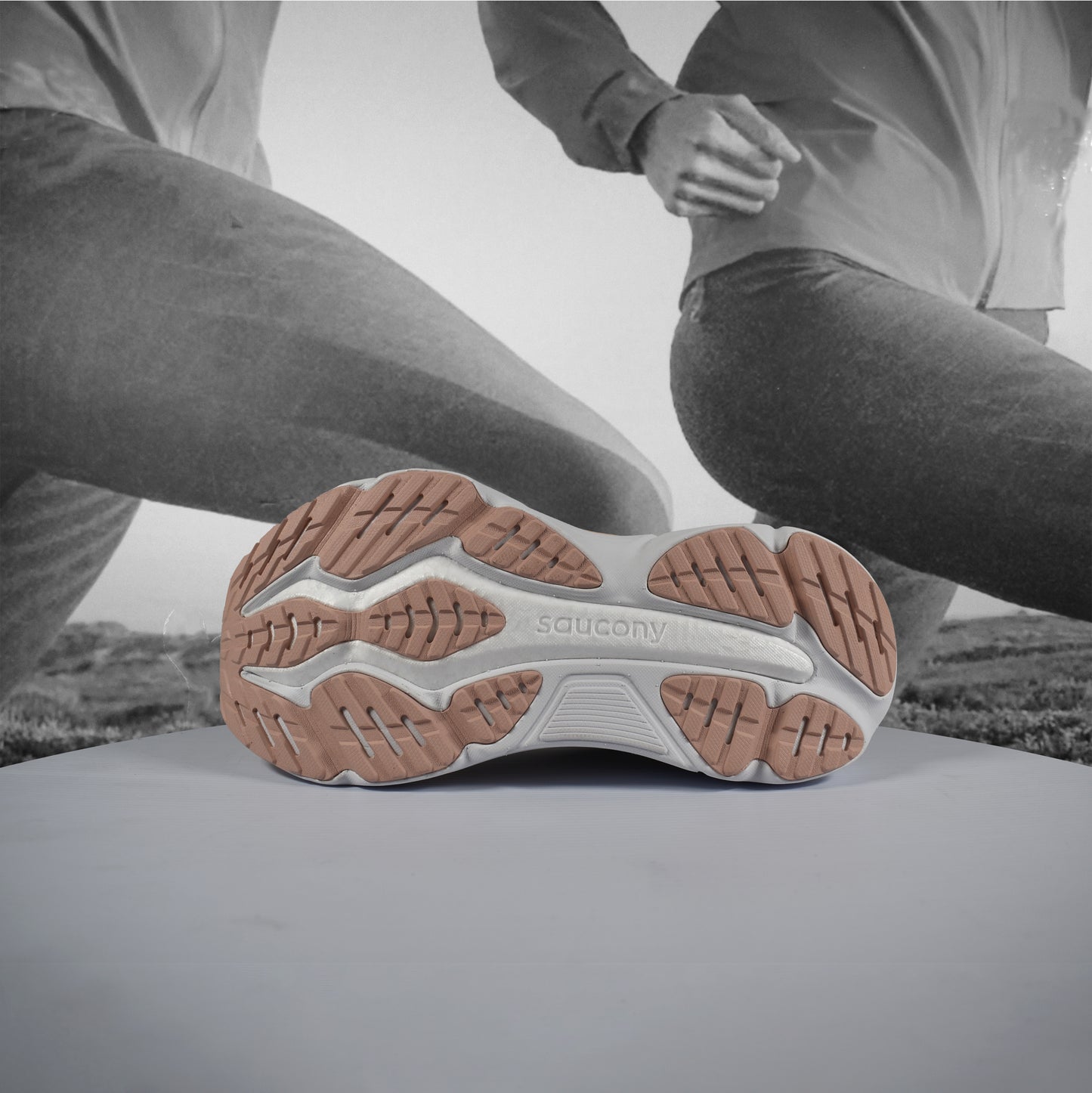 Saucony HURRICANE 25 Womens Running Shoe - Durban Runner 5 / MIST/CAMEO