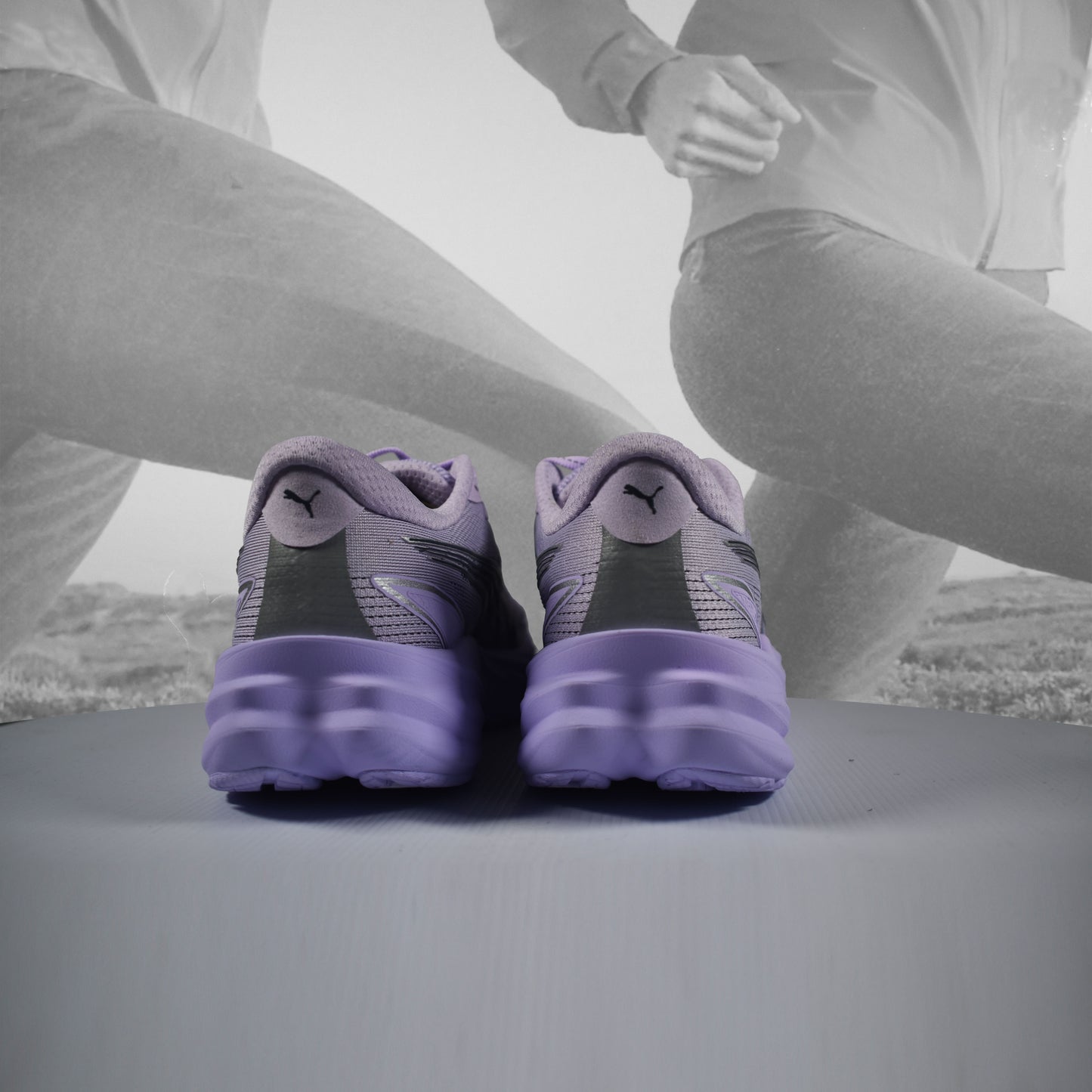 PUMA Velocity NITRO 5 Women's Running Shoes - Durban Runner UK5 / light lavender/inky debts