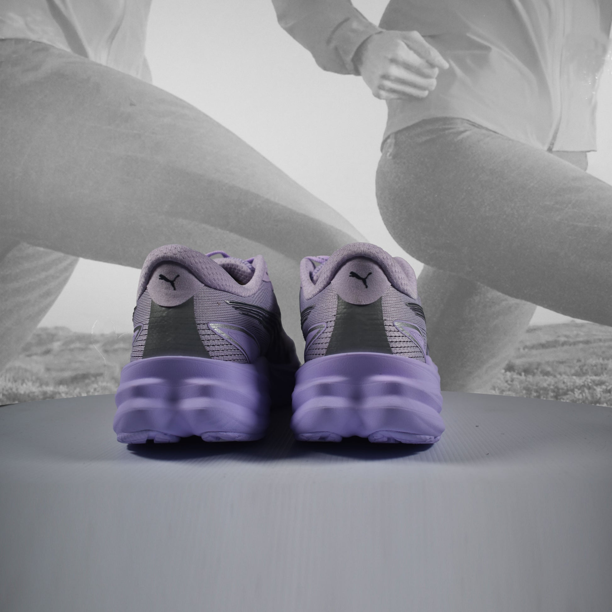 PUMA Velocity NITRO 5 Women's Running Shoes - Durban Runner UK5 / light lavender/inky debts