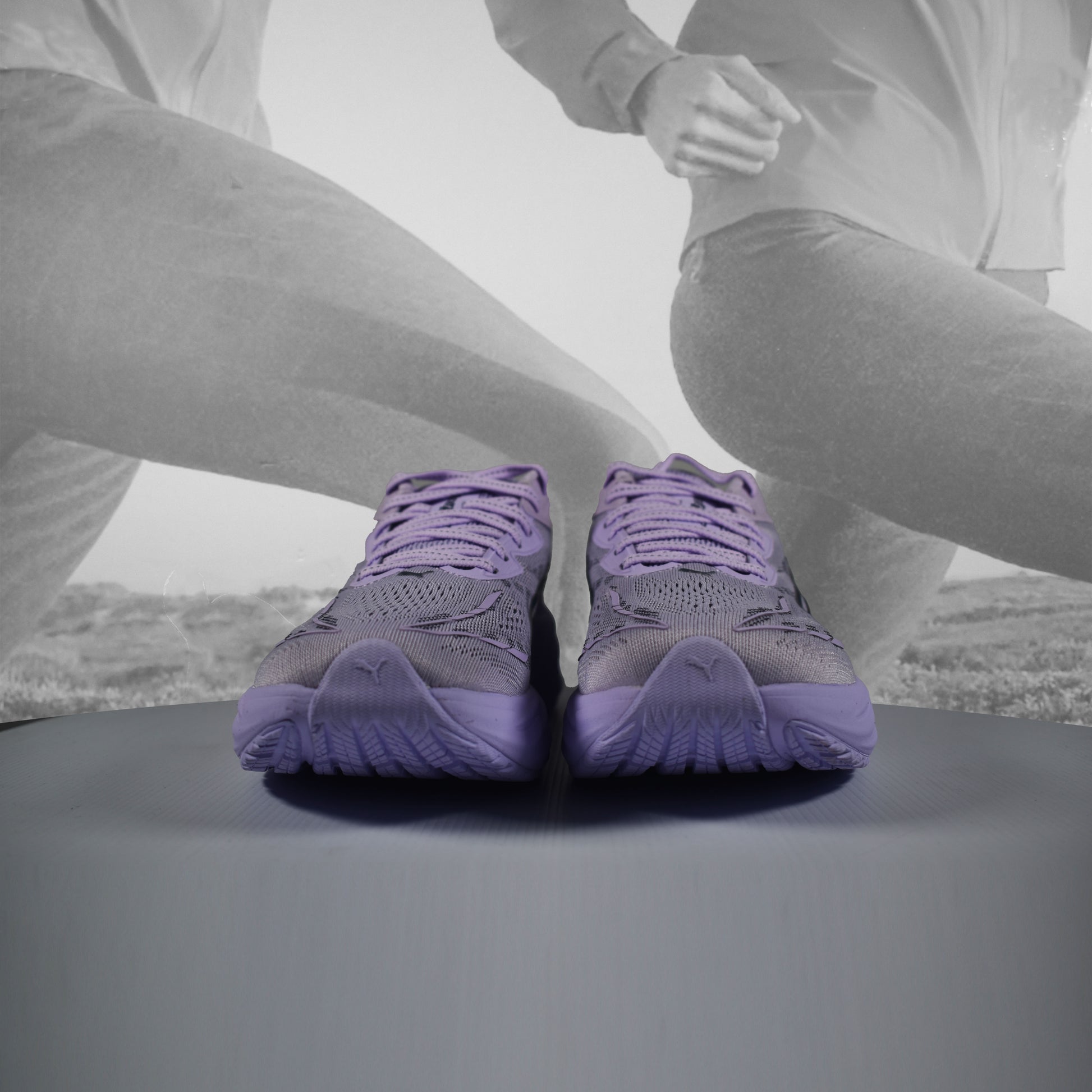 PUMA Velocity NITRO 5 Women's Running Shoes - Durban Runner UK5 / light lavender/inky debts