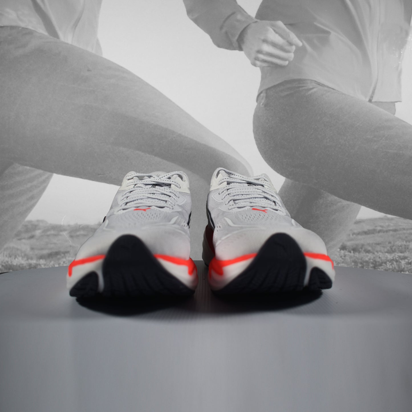 PUMA Velocity NITRO 5 Men's Running Shoes - Durban Runner UK7.5 / puma white-ultra red