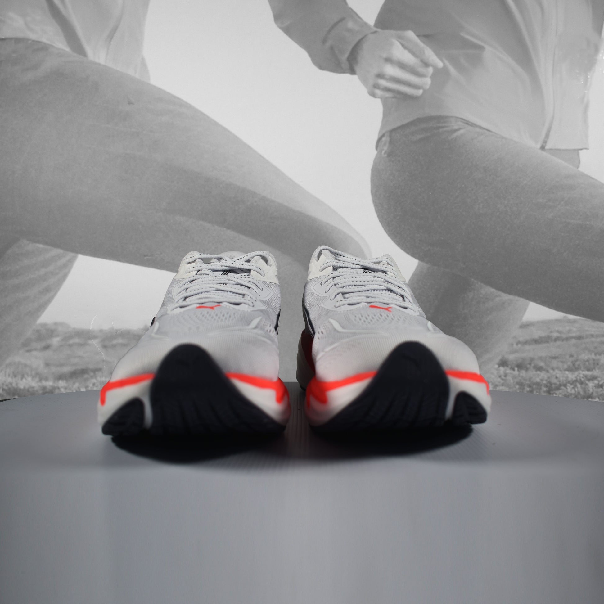 PUMA Velocity NITRO 5 Men's Running Shoes - Durban Runner UK7.5 / puma white-ultra red
