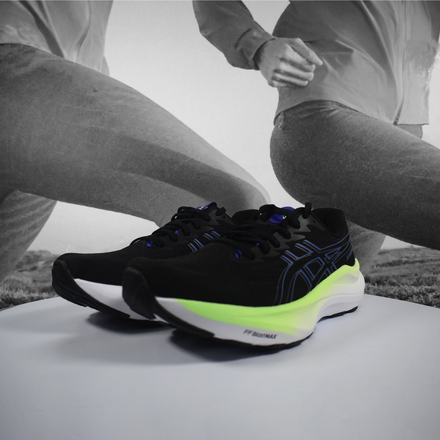 Asics GT-2000 14 Mens Road Running Shoes - Durban Runner 7.5 / BLACK/COBALT BURST