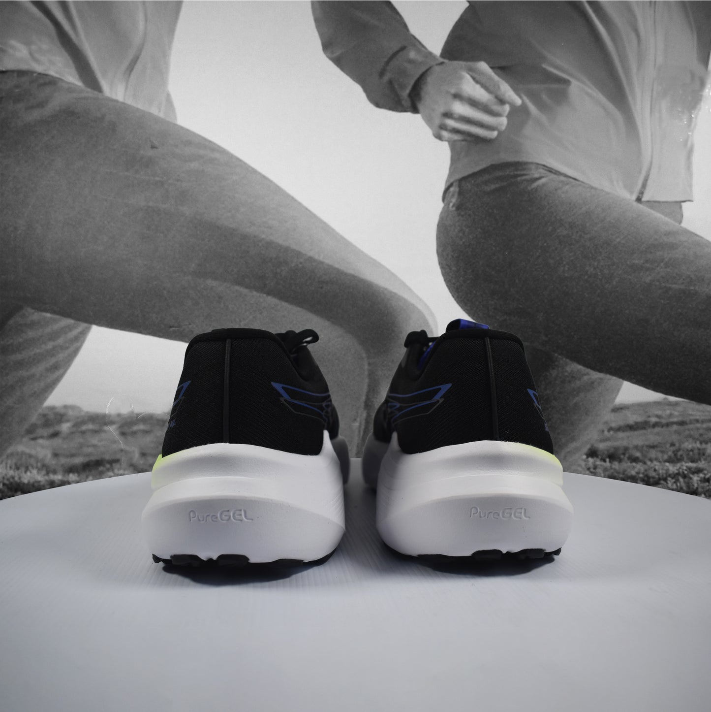 Asics GT-2000 14 Mens Road Running Shoes - Durban Runner 7.5 / BLACK/COBALT BURST