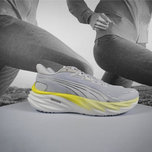 Puma Velocity NITRO 4 Womens Running Shoes - Durban Runner 5 / PUMA White-Apple Spritz