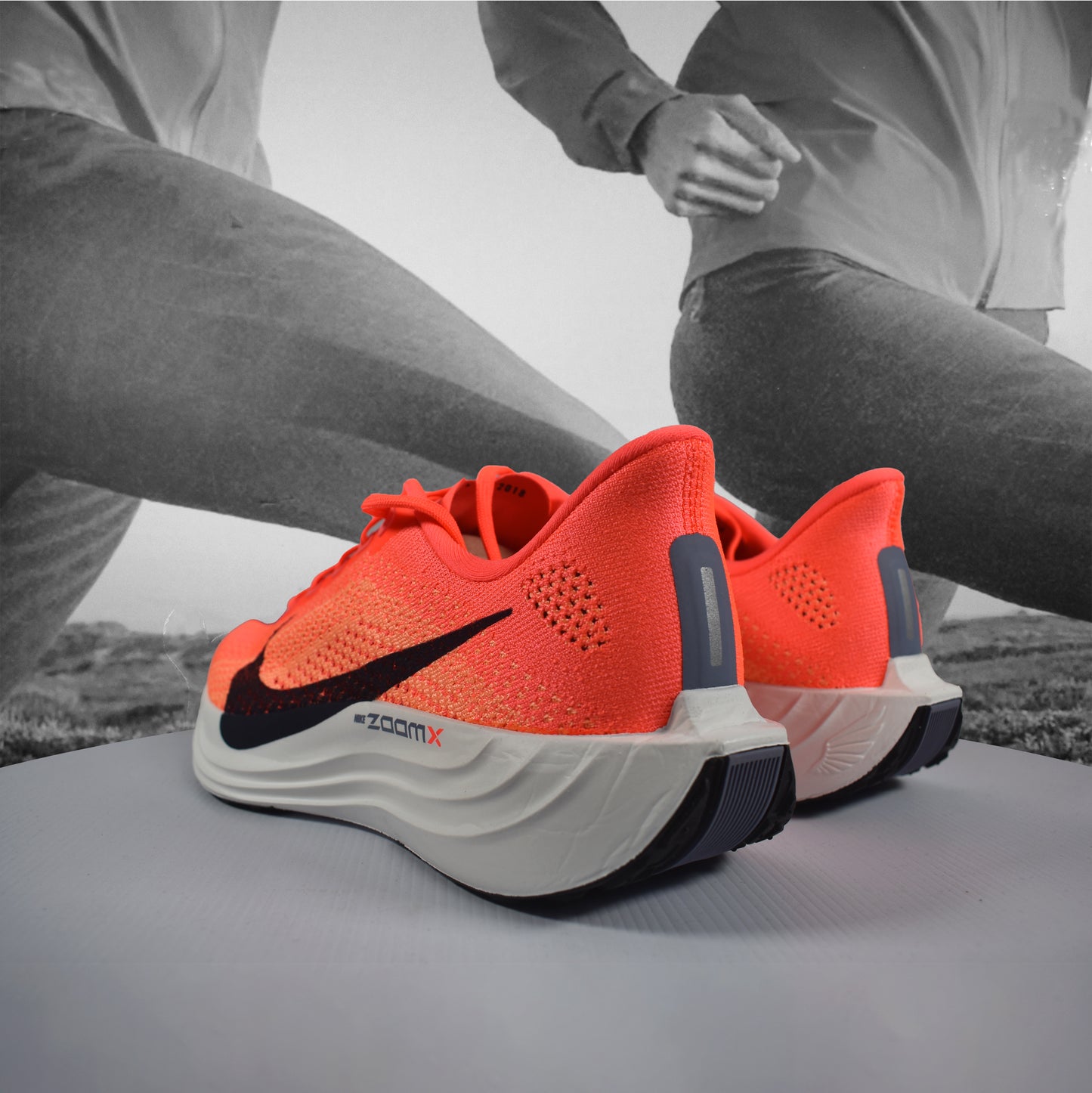 Nike Pegasus Plus Women's Road Running Shoes - Durban Runner 5 / Hot Lava/Dark Raisin-Orange Pulse