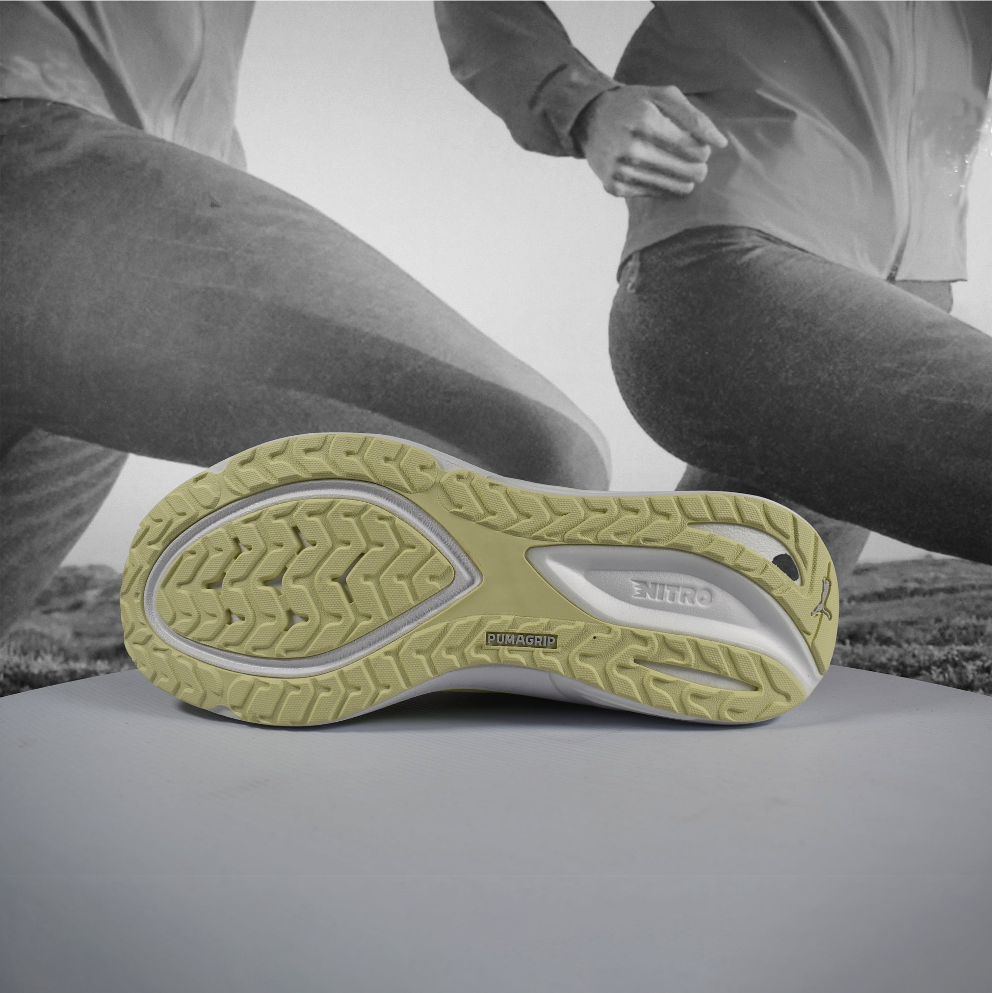 Puma Electrify NITRO 4 Womens Running Shoes - Durban Runner 5 / Black-Apple Sprit