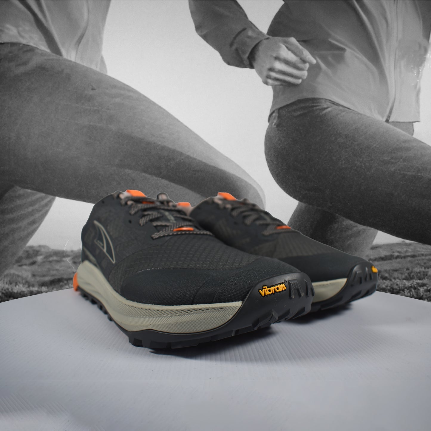 Altra Lone Peak 9+ Mens Trail Running Shoes - Durban Runner 7 / Dark Shadow