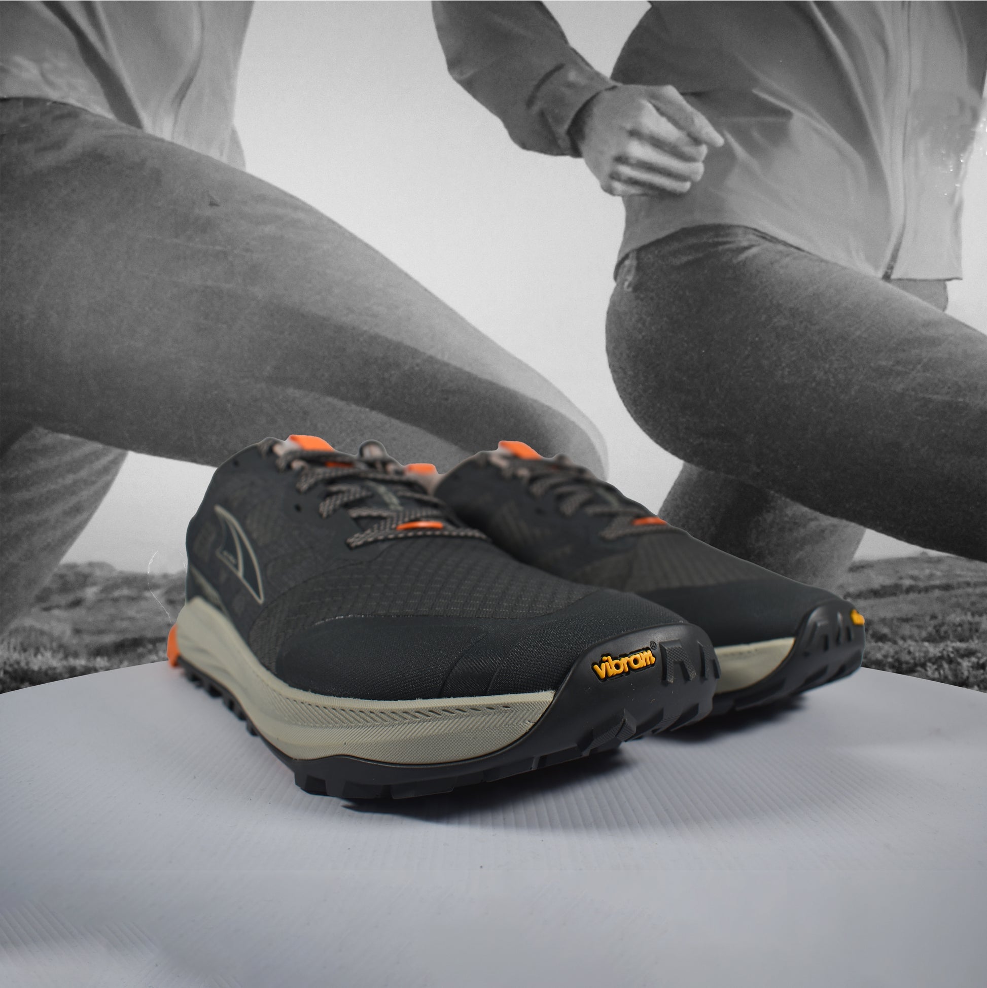 Altra Lone Peak 9+ Mens Trail Running Shoes - Durban Runner 7 / Dark Shadow