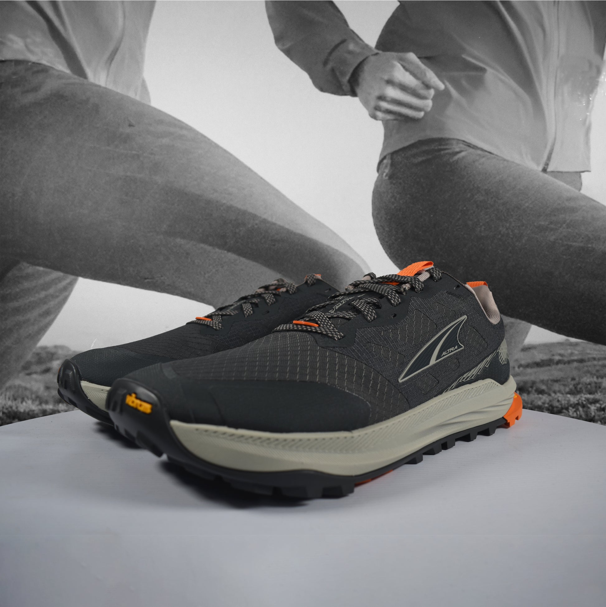 Altra Lone Peak 9+ Mens Trail Running Shoes - Durban Runner 7 / Dark Shadow