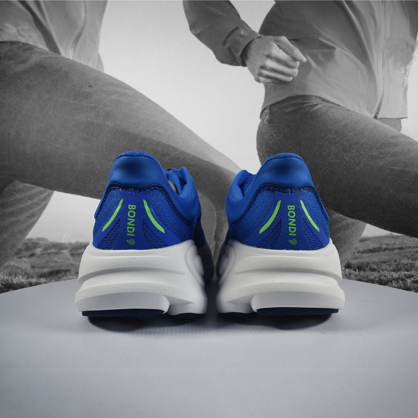 Hoka Bondi 9 Mens Road Running Shoes - Durban Runner 7.5 / CBLL