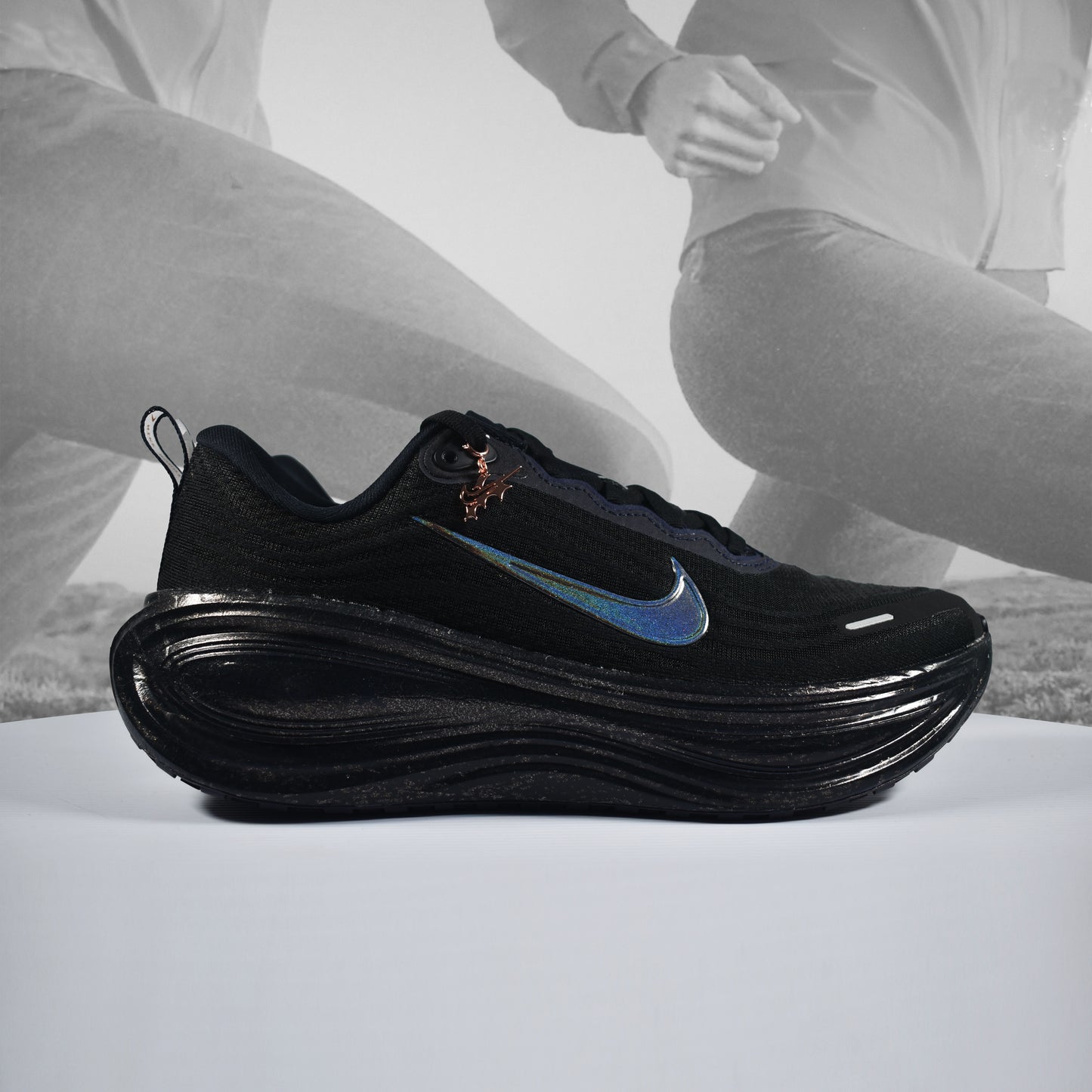 Nike Vomero Plus Womens Road Running Shoes - Durban Runner PITCH BLUE/BLACK-BLUR-BLACKENED BLUE / 7.5