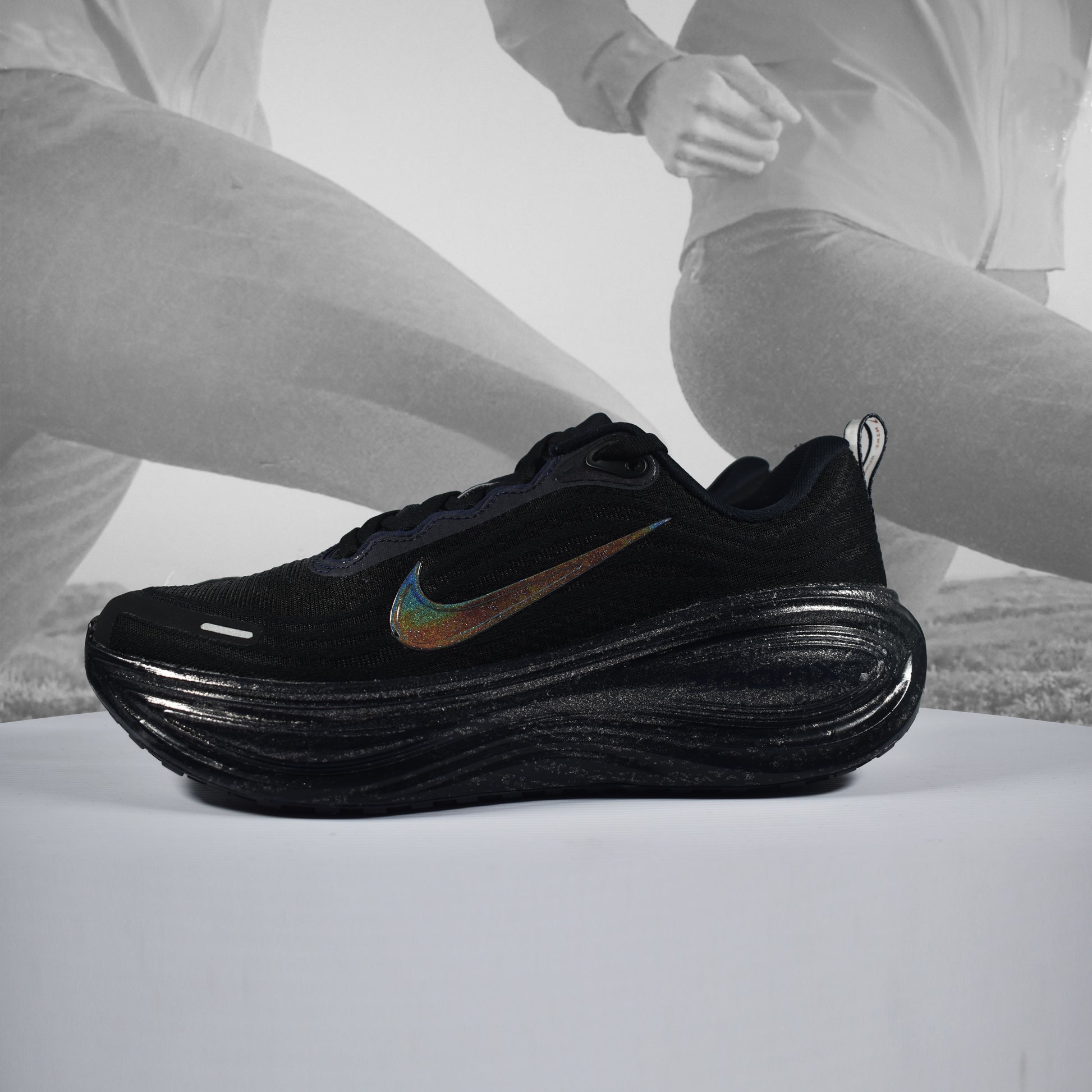 Nike Vomero Plus Womens Road Running Shoes - Durban Runner PITCH BLUE/BLACK-BLUR-BLACKENED BLUE / 7.5