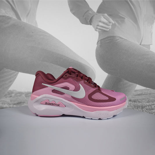 Nike Structure Plus Women's Pink Smoke/White Stability Running Shoes