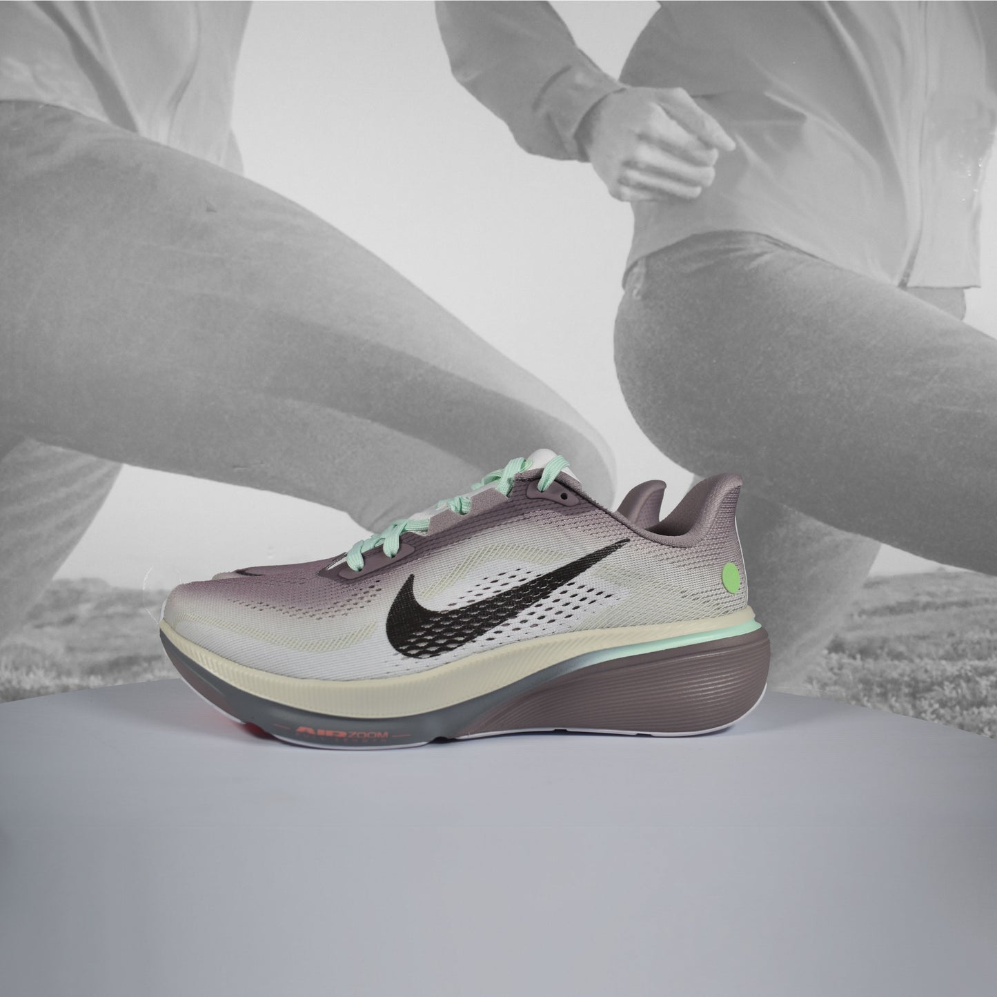 Nike Pegasus 42 Womens Road Running Shoes – Violet Ore/Barbeque