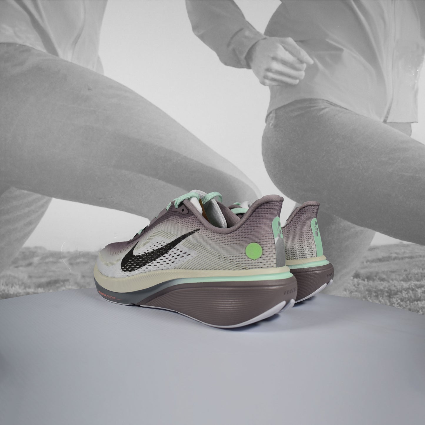 Nike Pegasus 42 Womens Road Running Shoes – Violet Ore/Barbeque