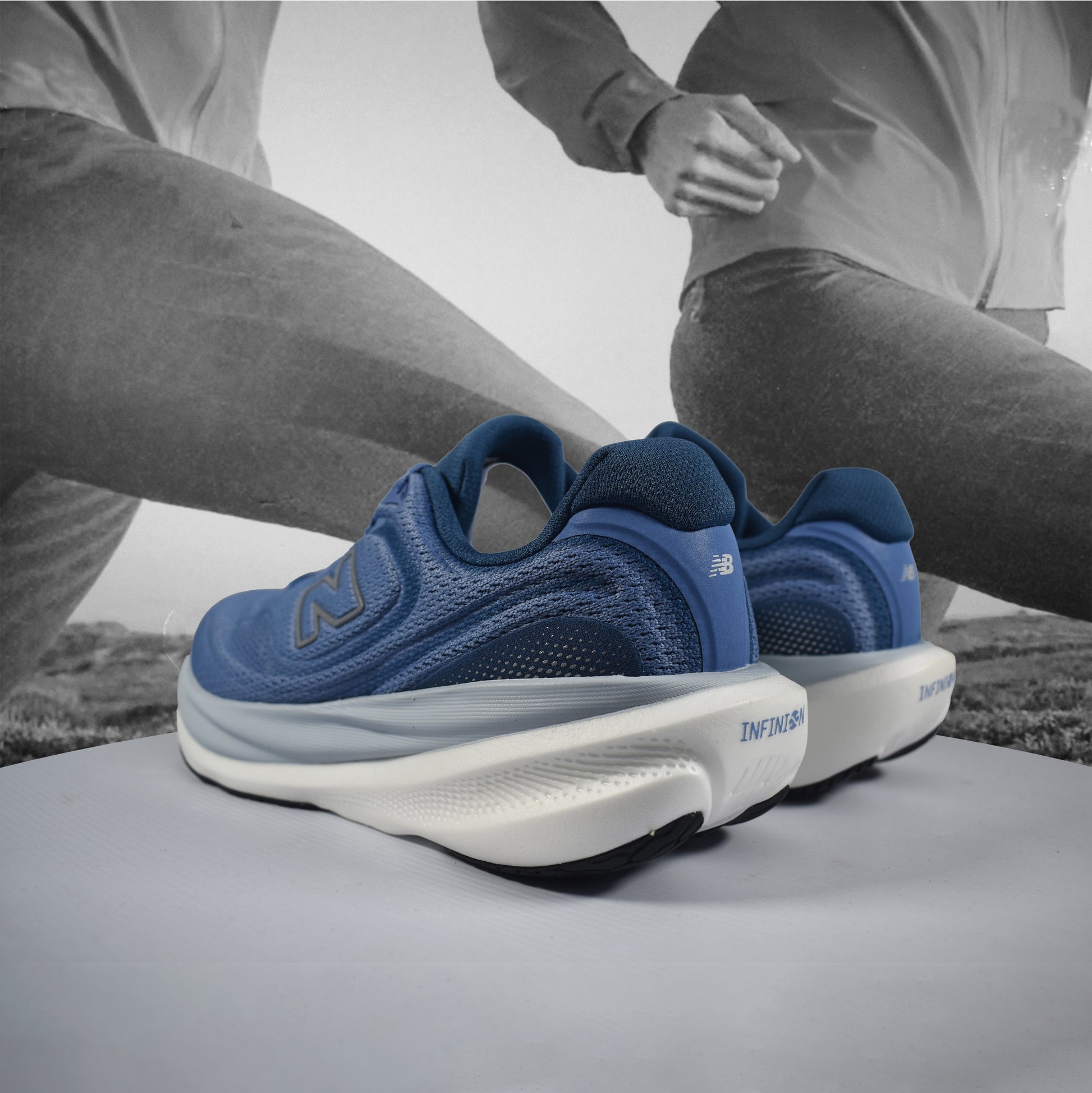 New Balance 1080 V15 D Mens (Normal Width) - Durban Runner 7.5 / Blue