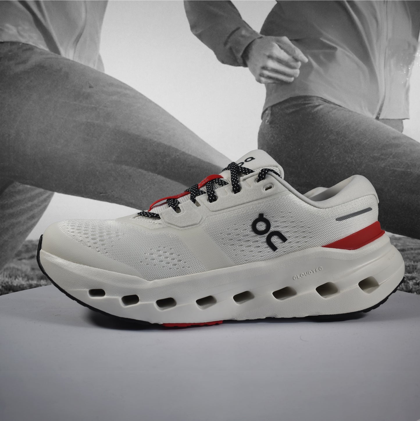 On Cloud Cloudrunner 3 Mens Running Shoes - Durban Runner 7.5 / Ivory - Robin