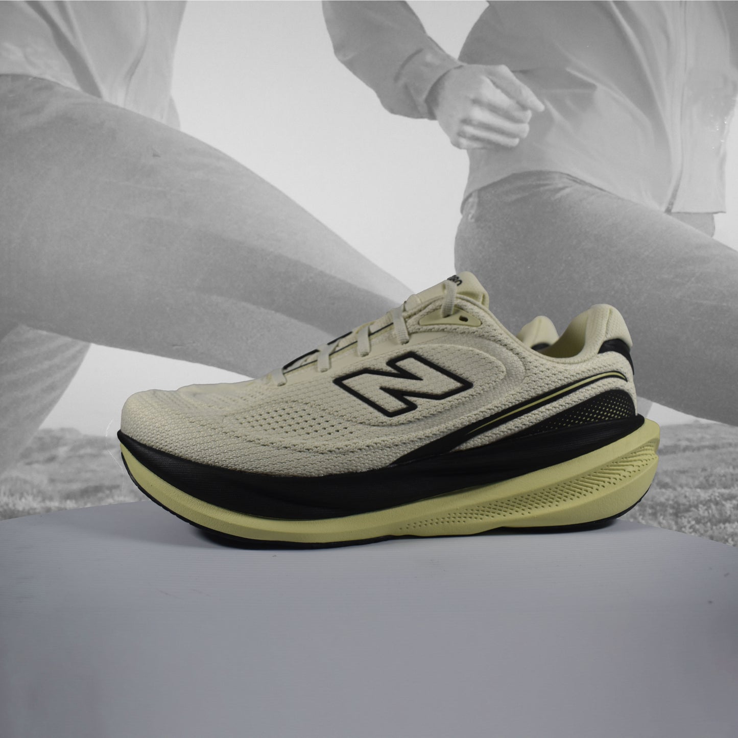 New Balance Fresh Foam X 1080 v14 2E Men's Neutral Running Shoes – Lime Green/Black