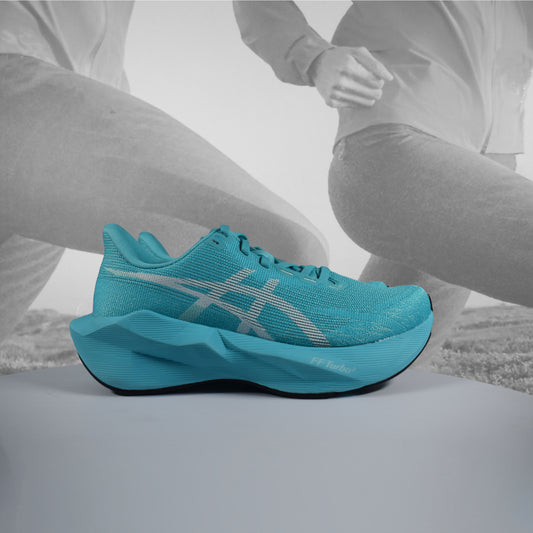 Asics Novablast 6 Women's Neutral Running Shoes – Energy Aqua/White